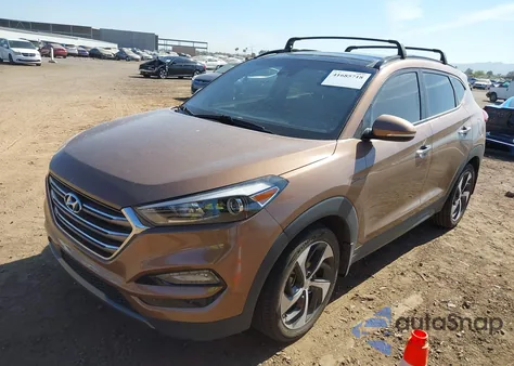 2016 Hyundai Tucson Limited from USA, damaged, VIN KM8J33A20GU211615